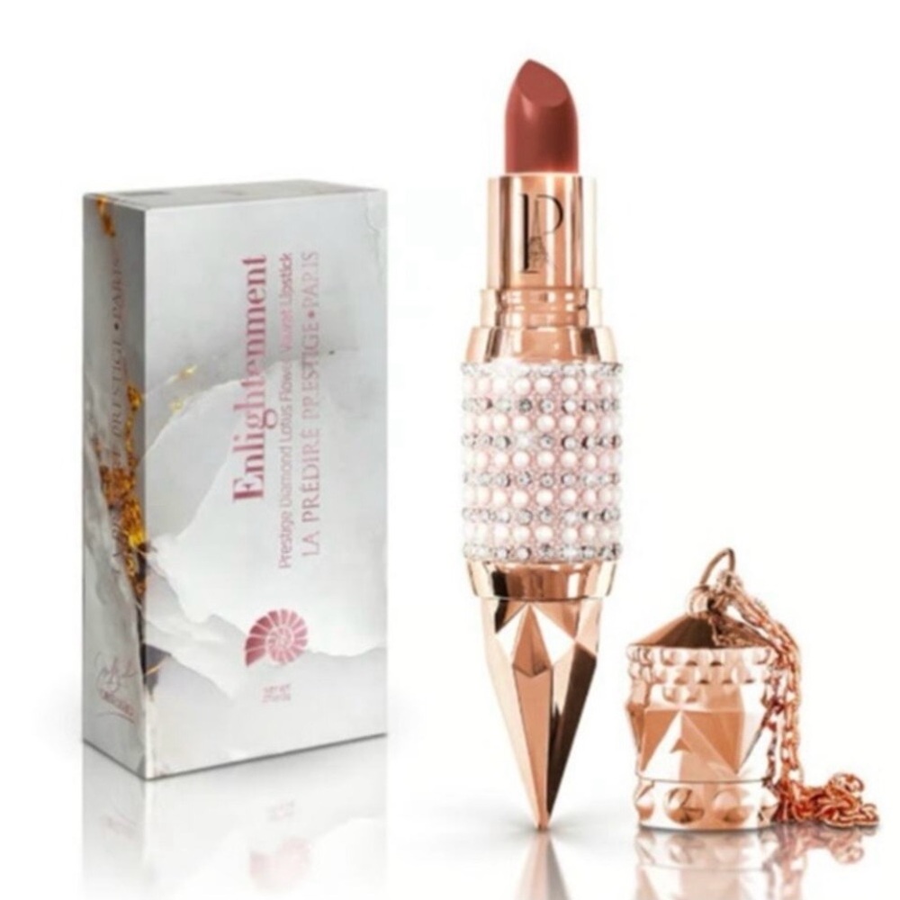 La Prestige Paris Enlightenment Prestige Diamond Velvet Lipstick - Lotus Flower - Picture 2 of 9